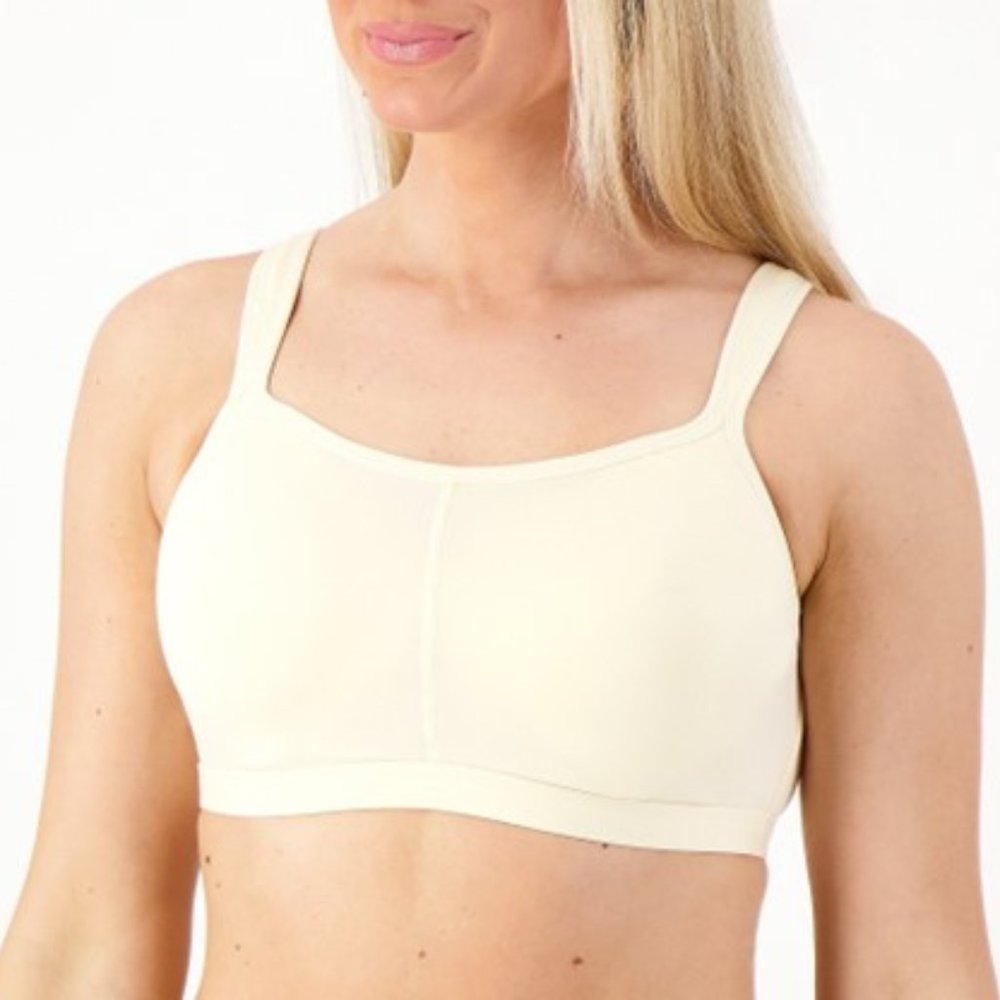 Beezies Comfort Zone Full Coverage Wire Free T Shirt Bra NWOT - Picture 1 of 3